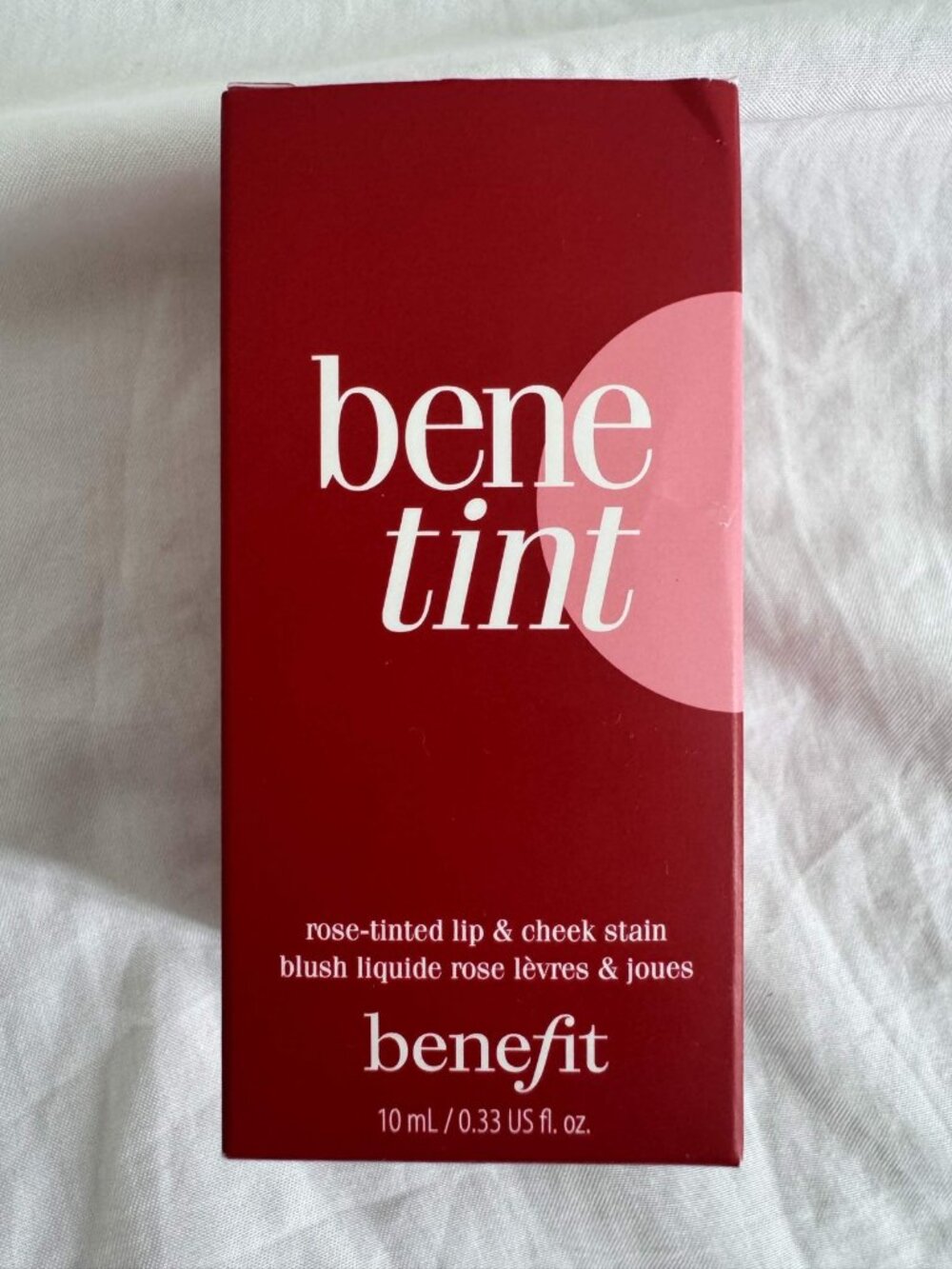 Benefit Benetint Rose Tinted Lip & Cheek Stain 10mL Full Size